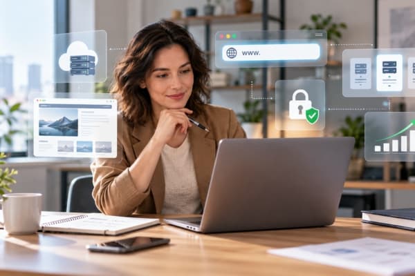 Domain Hosting for Small Businesses: How to Choose the Right Setup | best web hosting | Article Thumbnail