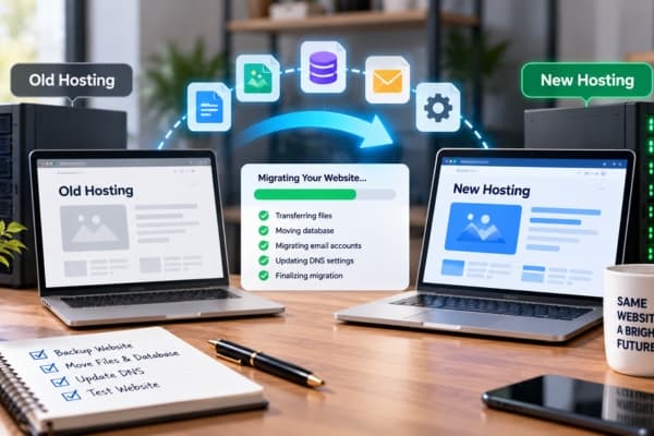 Website Hosting Migration: How to Move Your Site Without Unnecessary Downtime | best web hosting | Article Thumbnail